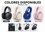 Diadema Gamer Con Monitoreo Y Estuche 969 - Maxi Accesorios México