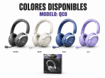 Diadema Gamer Monitoreo QC8 - Maxi Accesorios México