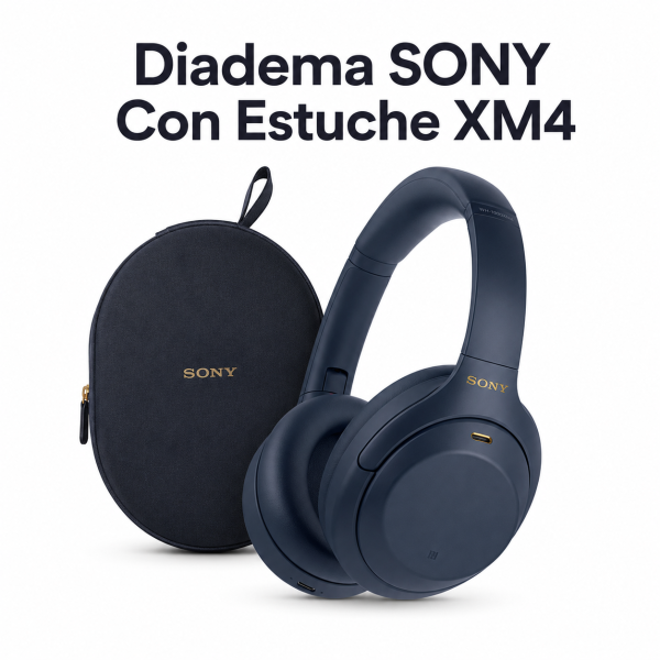 Diadema SONY Con Estuche XM4 en México - Maxi Accesorios México