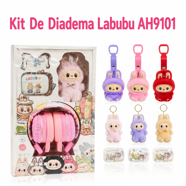 Kit De Diadema Labubu AH9101 en México - Maxi Accesorios México