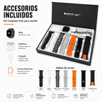 Kit de reloj con audífonos y correas KIT MAC DEPORTIVO - Maxi Accesorios México