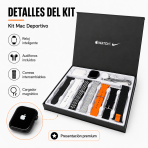 Kit de reloj con audífonos y correas KIT MAC DEPORTIVO - Maxi Accesorios México