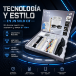 Kit de smartwatch con audífonos y lentes BT IT66 - Maxi Accesorios México