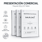 Paquete mica de hidrogel tipo HD para tablet de 14 pulgadas MICA HD TABLET - Maxi Accesorios México