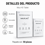 Paquete mica de hidrogel tipo HD para tablet de 14 pulgadas MICA HD TABLET - Maxi Accesorios México