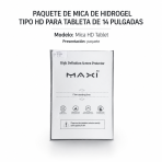 Paquete mica de hidrogel tipo HD para tablet de 14 pulgadas MICA HD… - Maxi Accesorios México
