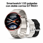 Smartwatch 1.53 pulgadas con doble correa G7 MAX+ en México - Maxi Accesorios México