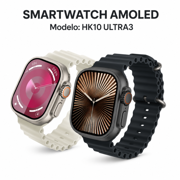 Smartwatch AMOLED HK10 ULTRA3 en México - Maxi Accesorios México