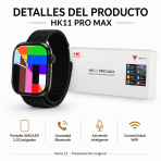 Smartwatch Serie 11 HK10 PRO MAX - Maxi Accesorios México