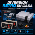 Consola de 620 juegos con 2 controles - Maxi Accesorios México