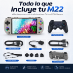 Videojuego con control adicional para TV con 21000 juegos M22 - Maxi Accesorios México