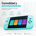 Videojuego de 6.2 pulgadas con 21000 juegos M27 - Maxi Accesorios México