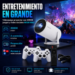 Videojuego proyector con 20000 juegos y redes sociales M300 MAX - Maxi Accesorios México