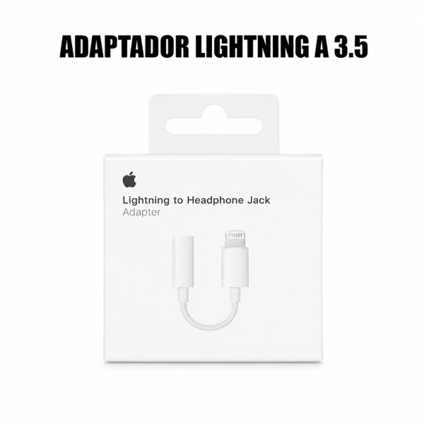 Adaptador Lightning a 3.5 mm – ADAP L A 3.5 en México - Maxi Accesorios México