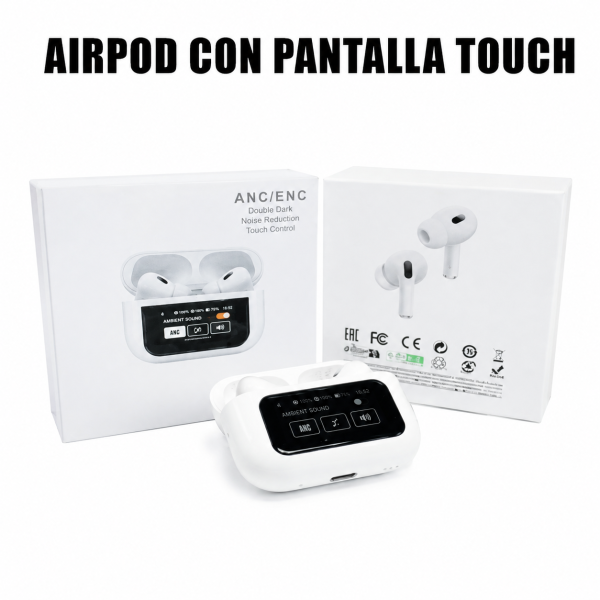 AirPod con pantalla touch – A9 PRO en México - Maxi Accesorios México