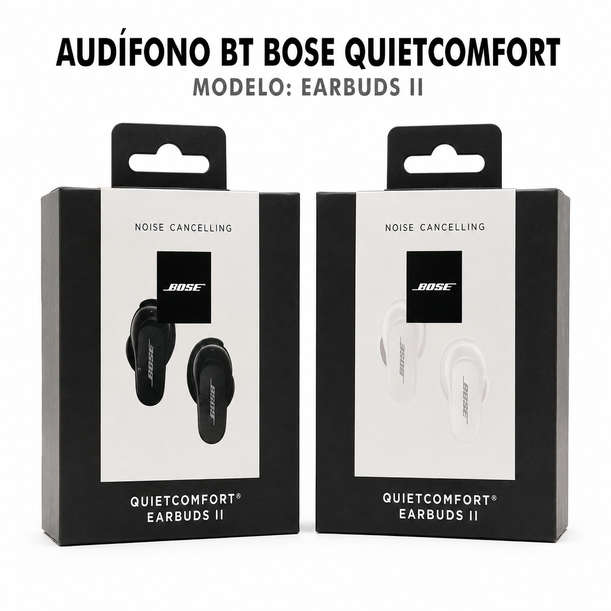 Audífono Bluetooth Bose QuietComfort - EARBUDS II Audífono Bluetooth Bose QuietComfort – EARBUDS II en México - Maxi Accesorios México