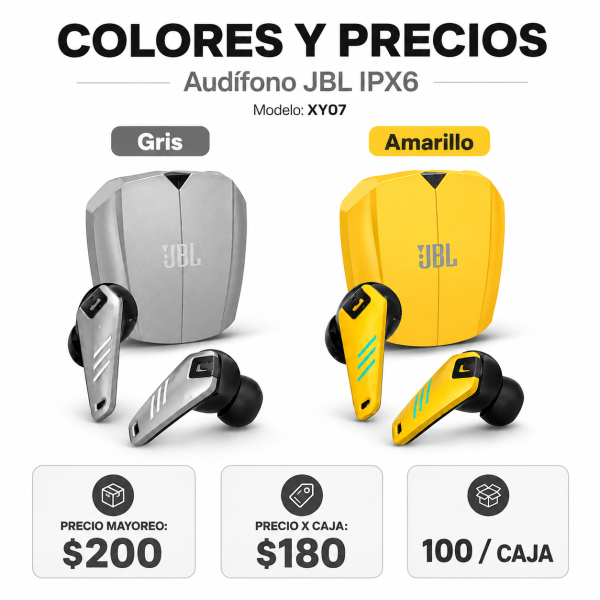 Audífono JBL IPX6 – KY07 - Maxi Accesorios México