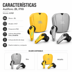 Audífono JBL IPX6 – KY07 - Maxi Accesorios México