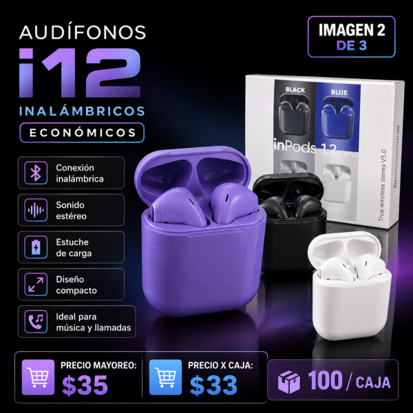 Audífono económico – i12 - Maxi Accesorios México
