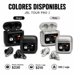 Audífonos Bluetooth con cancelación de ruido y pantalla táctil – TOUR PRO 2 - Maxi Accesorios México