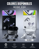 Audífonos Bose metálicos – K50 - Maxi Accesorios México