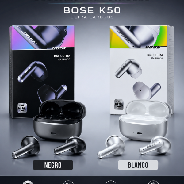 Audífonos Bose metálicos – K50 - Maxi Accesorios México