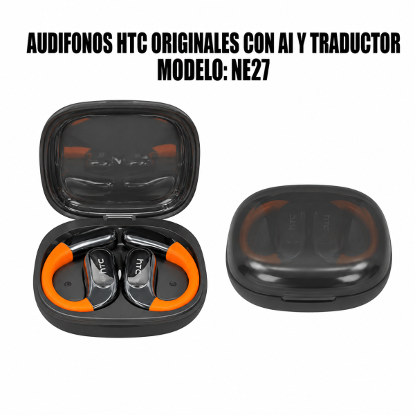 Audífonos HTC Originales con AI y Traductor – NE27 en México - Maxi Accesorios México