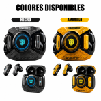Audífonos Marca Transformers Metálico – T93 - Maxi Accesorios México