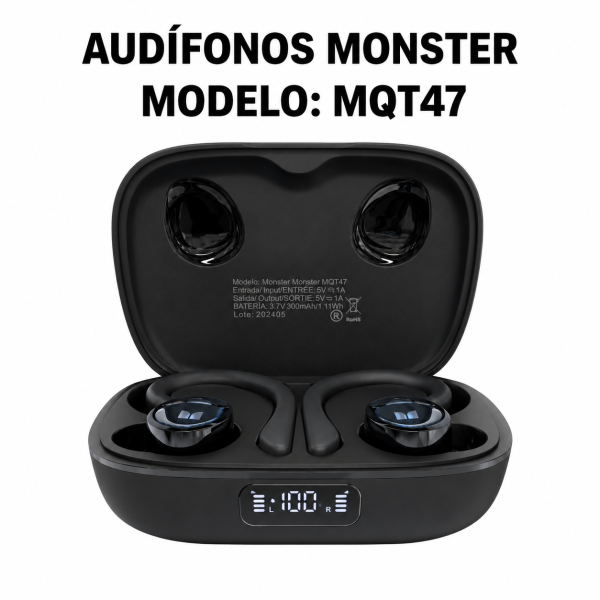 Audífonos Monster – MQT47 en México - Maxi Accesorios México
