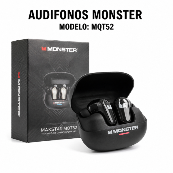 Audífonos Monster – MQT52 en México - Maxi Accesorios México