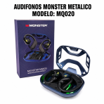 Audífonos Monster Metálico – MQO20 en México - Maxi Accesorios México