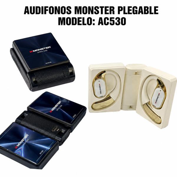 Audífonos Monster Plegable – AC530 en México - Maxi Accesorios México