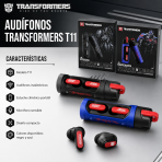 Audífonos Transformers – T11 - Maxi Accesorios México