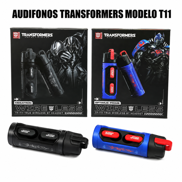 Audífonos Transformers – T11 en México - Maxi Accesorios México