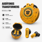Audífonos Transformers – T31 - Maxi Accesorios México