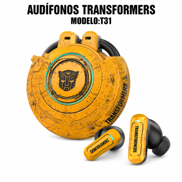 Audífonos Transformers – T31 en México - Maxi Accesorios México