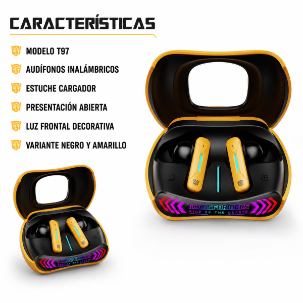Audífonos Transformers – T97 - Maxi Accesorios México