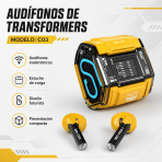 Audífonos de Transformers – C03 - Maxi Accesorios México