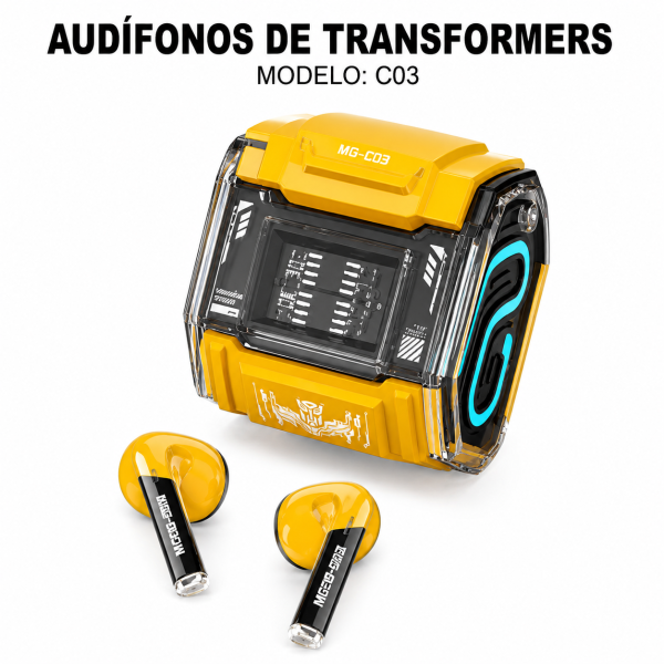 Audífonos de Transformers – C03 en México - Maxi Accesorios México