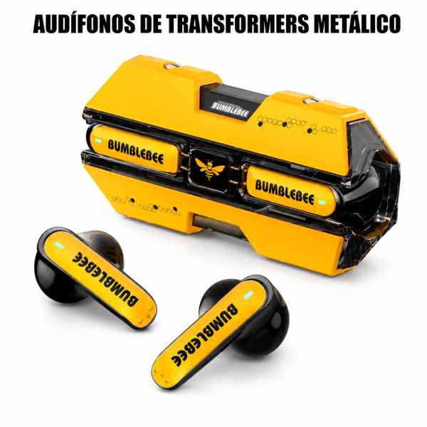 Audífonos de Transformers Metálico – T01 en México - Maxi Accesorios México