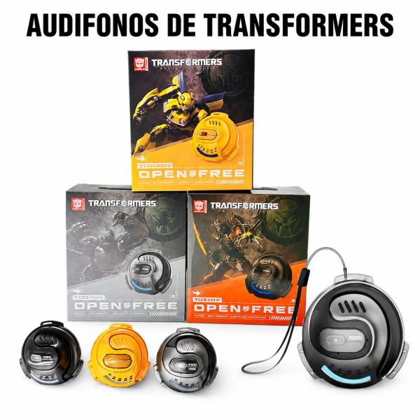 Audífonos de Transformers – T07 en México - Maxi Accesorios México