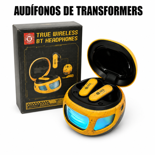 Audífonos de Transformers – T16 en México - Maxi Accesorios México