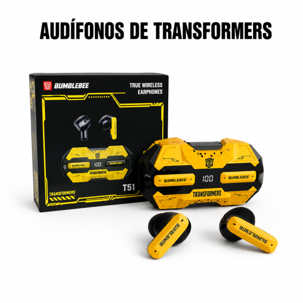 Audífonos de Transformers – T51 en México - Maxi Accesorios México