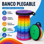 Banco plegable – SSD45 - Maxi Accesorios México