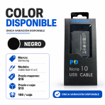 Cable Samsung Tipo C a Tipo C – CABLE SAM C A C - Maxi Accesorios México