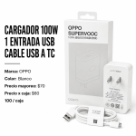 Cargador 100W en México - Maxi Accesorios México