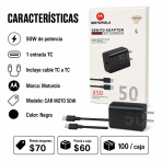 Cargador Motorola 50W Tipo C – CAR MOTO 50W - Maxi Accesorios México