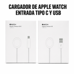 Cargador para Apple Watch Tipo C y USB – CAR WATCH en México - Maxi Accesorios México
