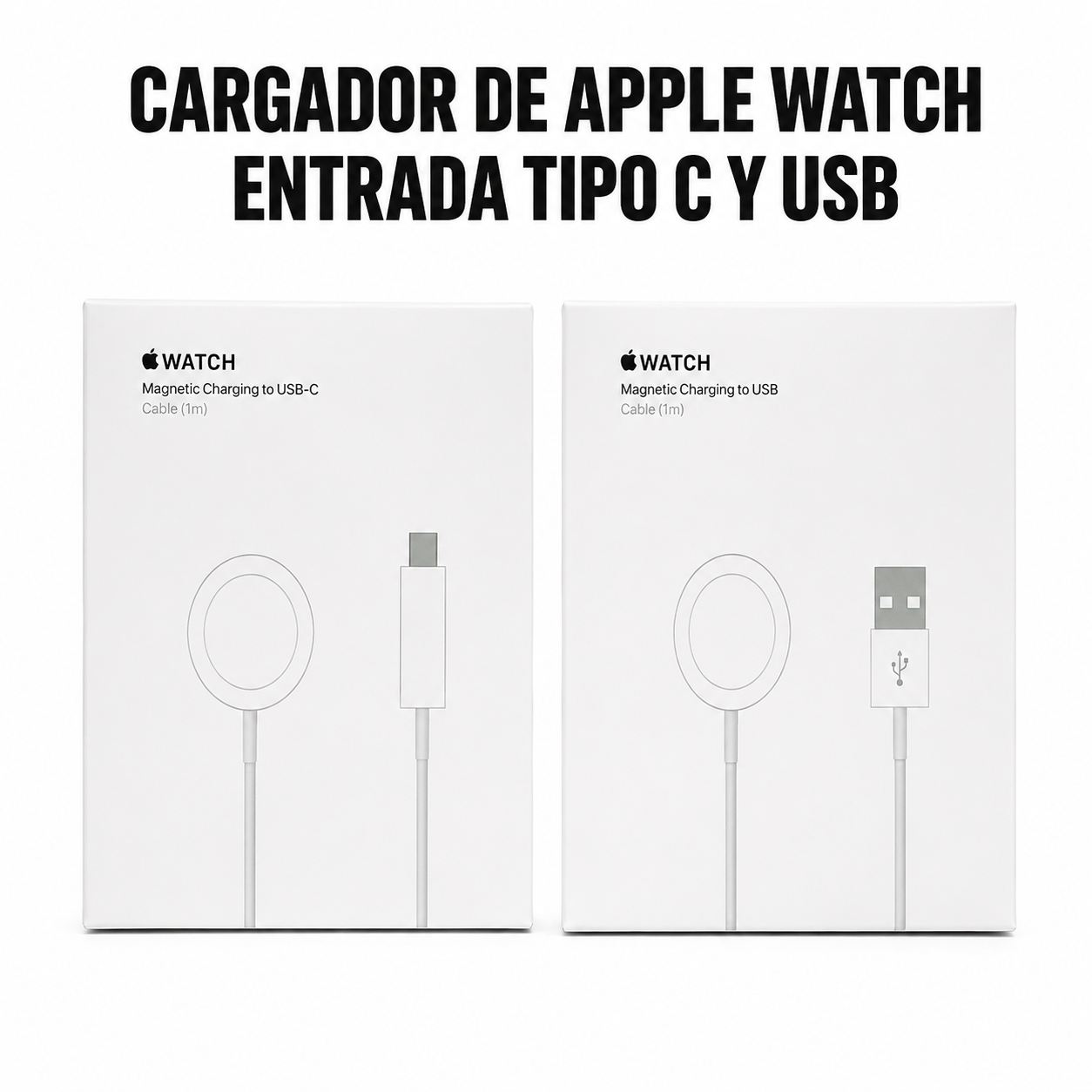 Cargador para Apple Watch Tipo C y USB - CAR WATCH Cargador para Apple Watch Tipo C y USB – CAR WATCH en México - Maxi Accesorios México
