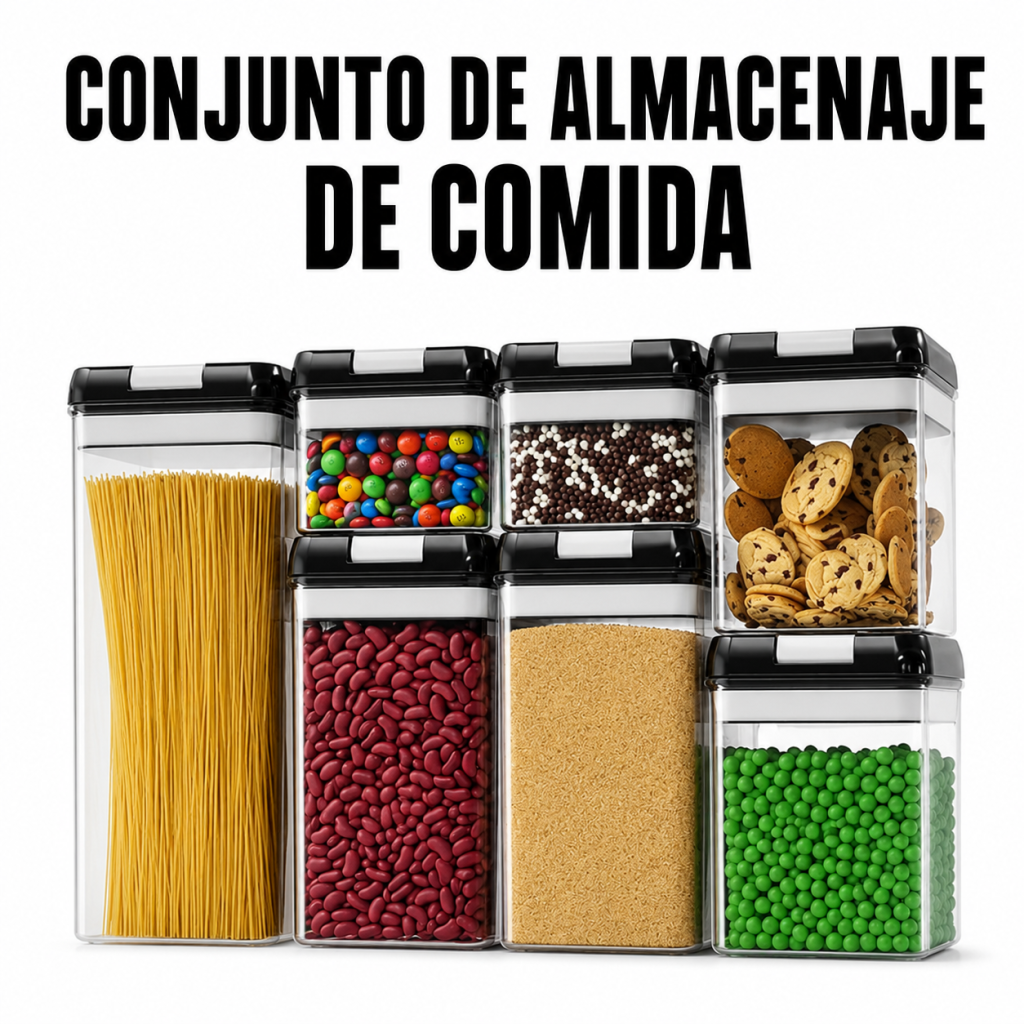 Conjunto de almacenaje de comida – FS7 en México - Maxi Accesorios México